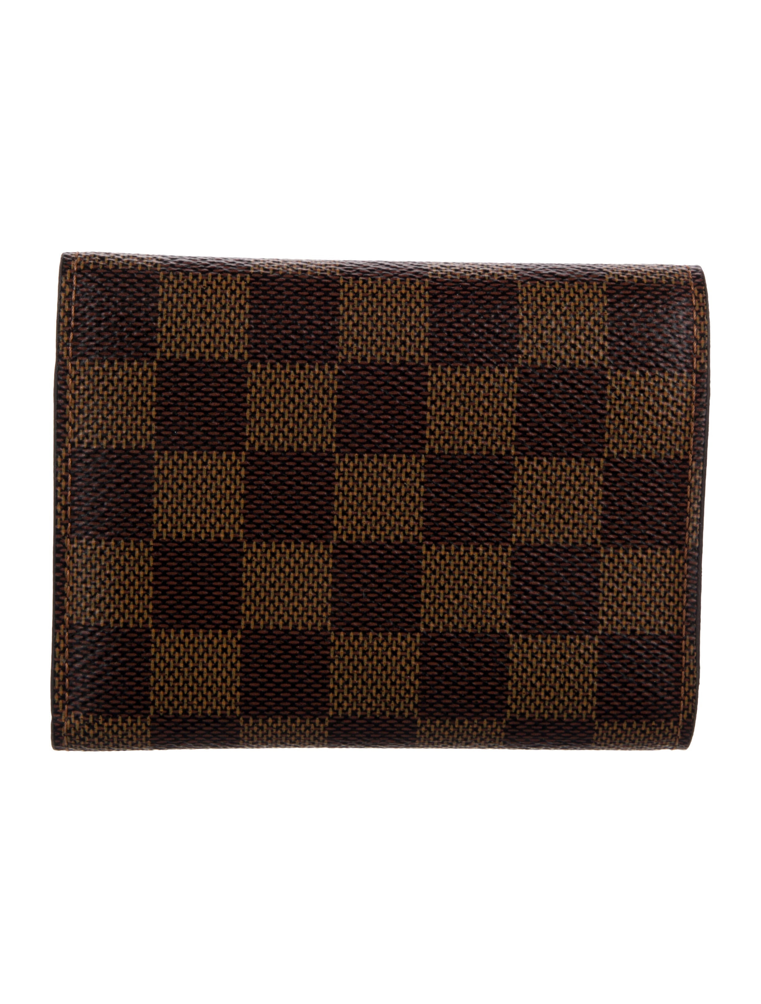 Louis Vuitton 2021 Damier Ebene Pattern Victorine Wallet