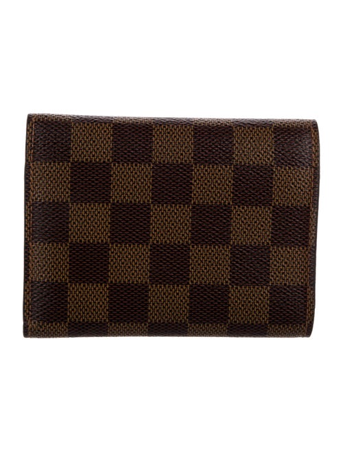 Louis Vuitton 2021 Damier Ebene Pattern Victorine Wallet