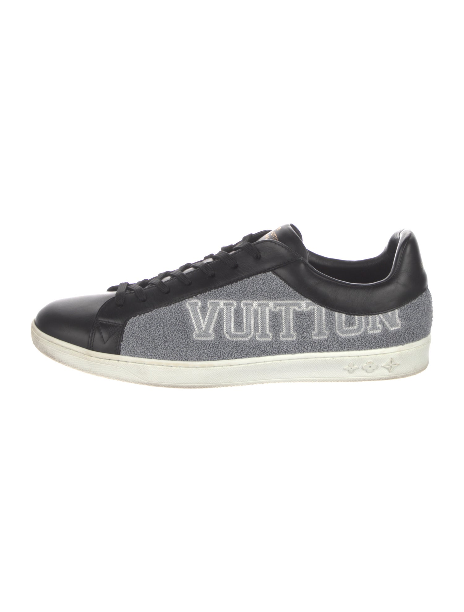 Louis Vuitton Leather Printed Sneakers