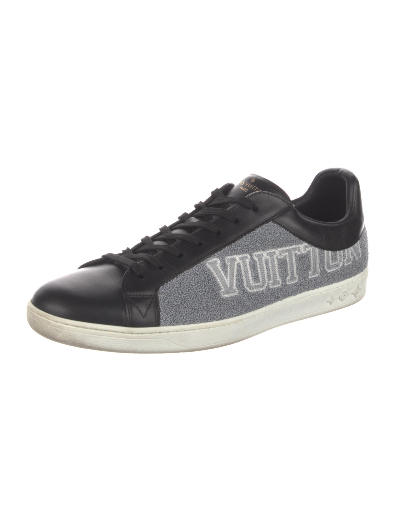 Louis Vuitton Leather Printed Sneakers