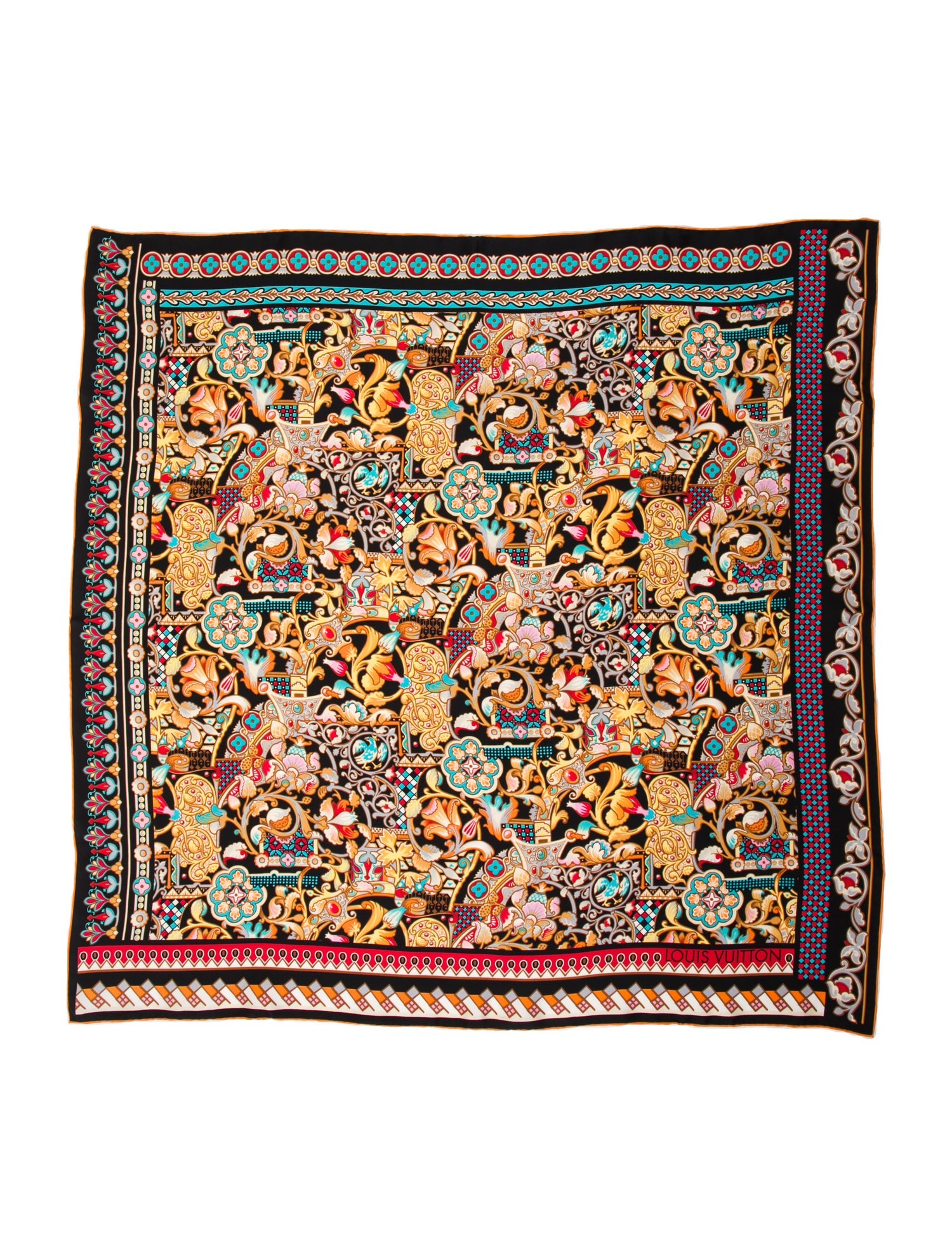 Louis Vuitton Silk 2018 Scarf w/ Tags