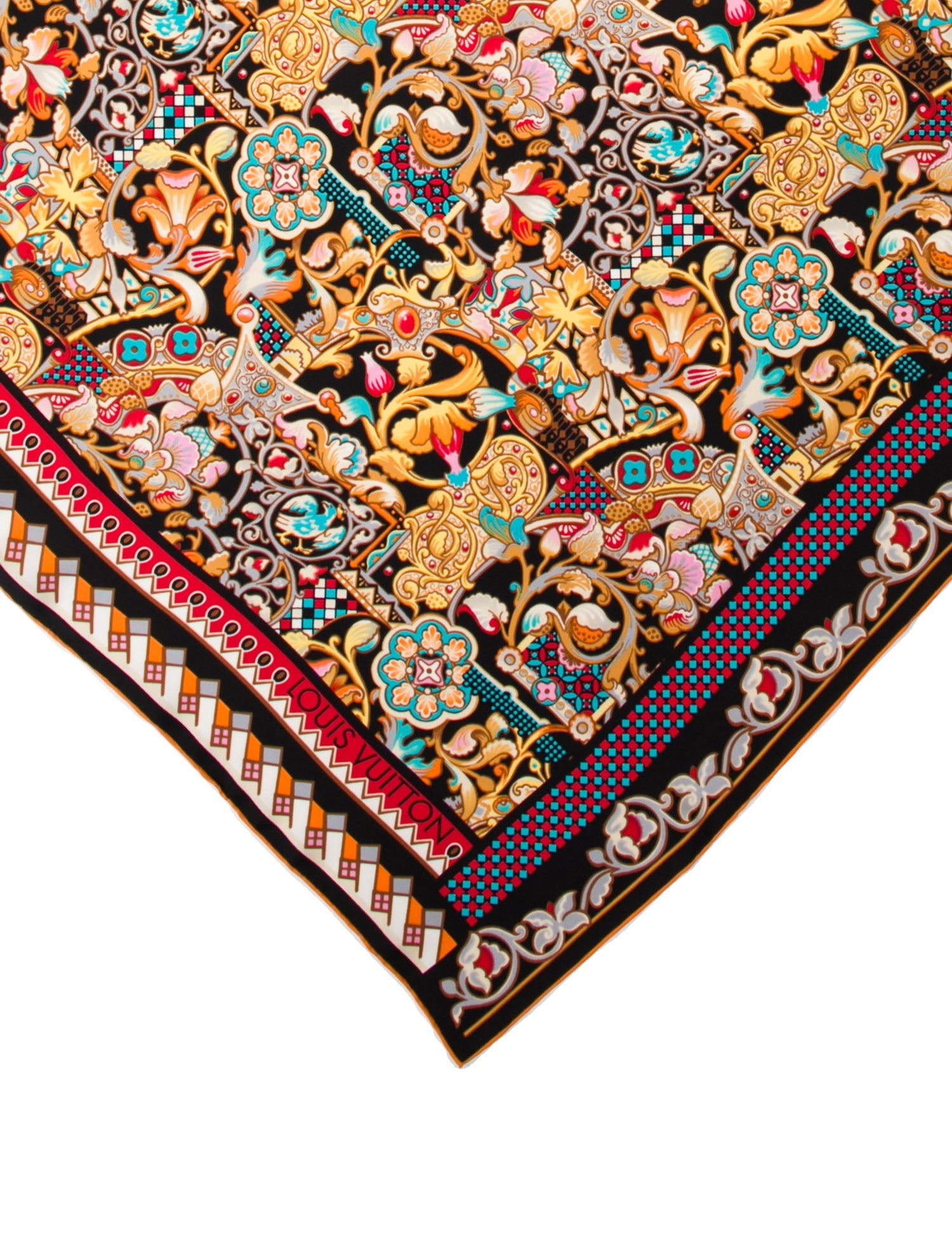 Louis Vuitton Silk 2018 Scarf w/ Tags