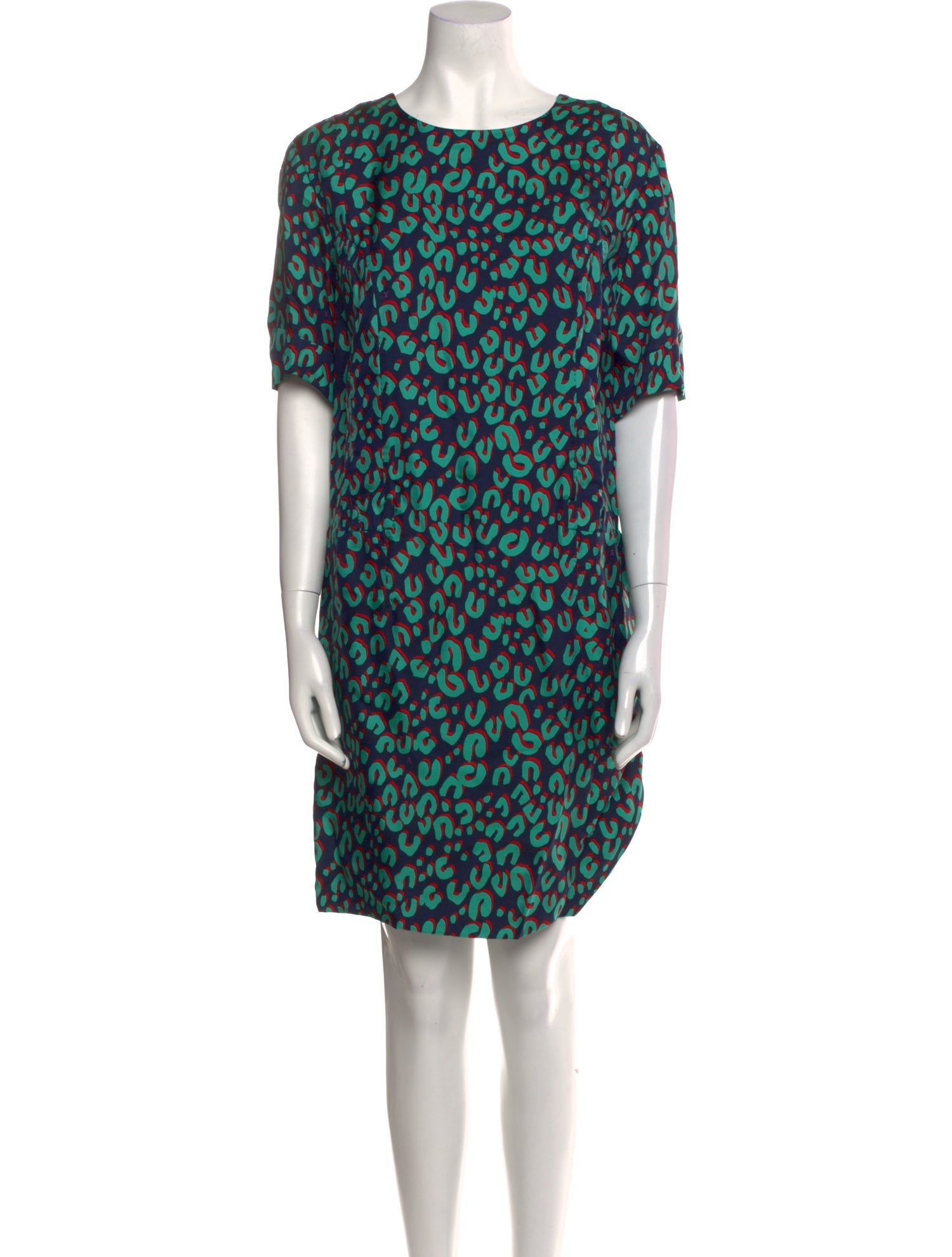 Louis Vuitton Vintage Knee-Length Dress