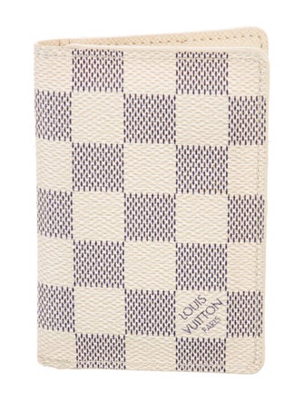 Louis Vuitton 2011 Damier Azur Pattern Pocket Organizer