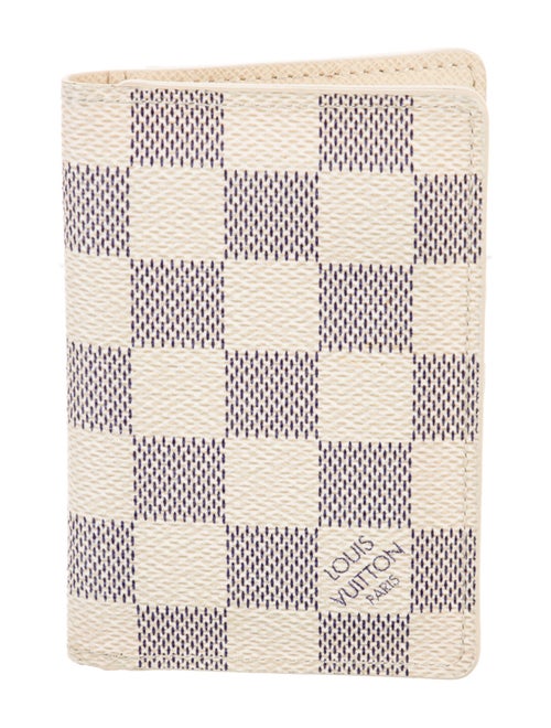 Louis Vuitton 2011 Damier Azur Pattern Pocket Organizer