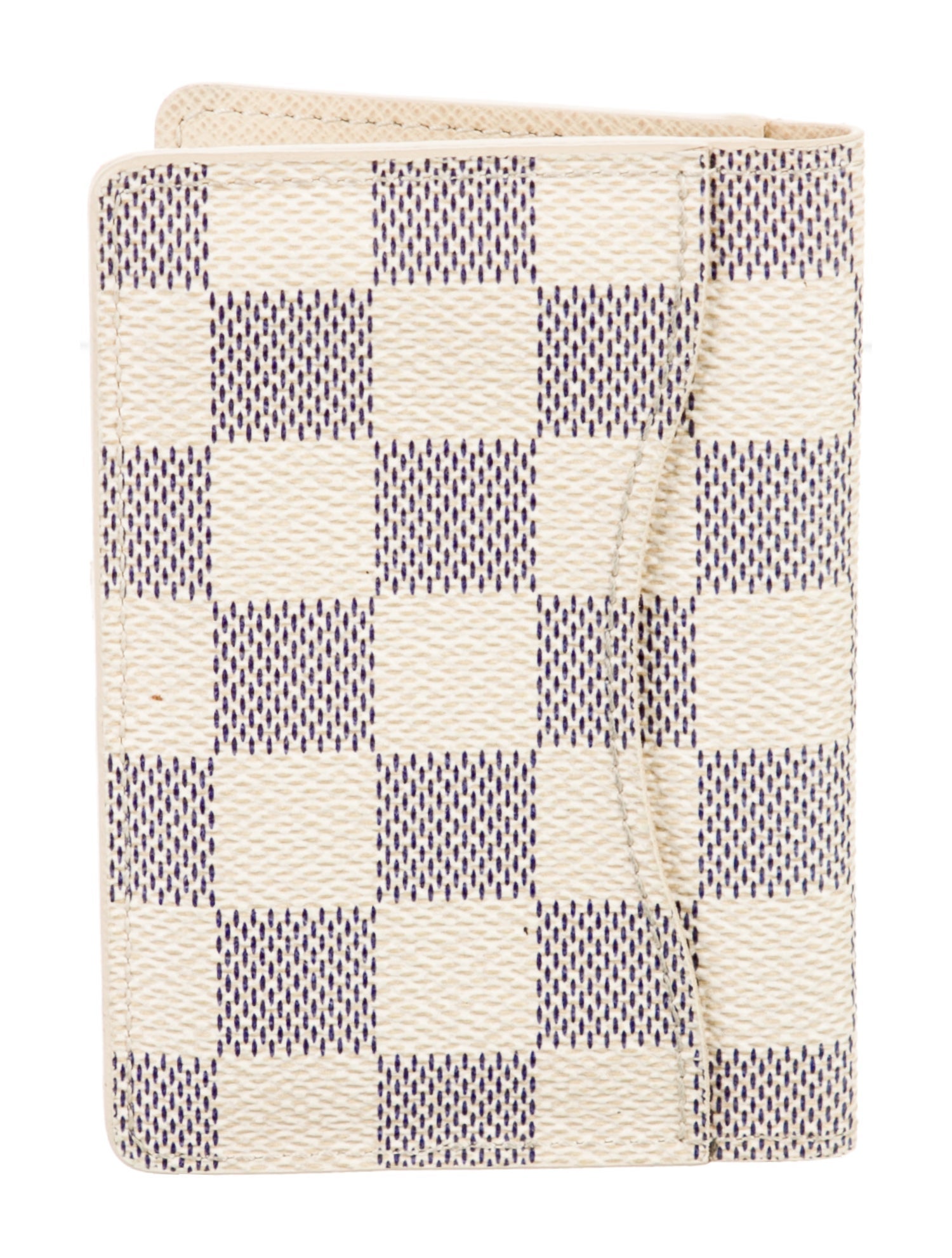 Louis Vuitton 2011 Damier Azur Pattern Pocket Organizer