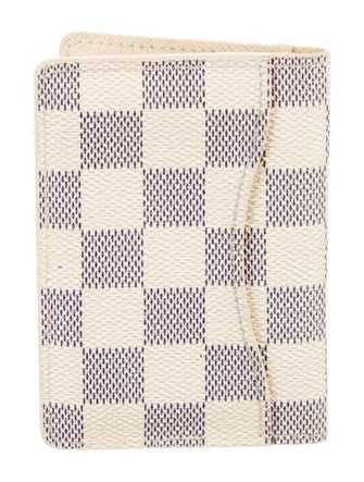 Louis Vuitton 2011 Damier Azur Pattern Pocket Organizer