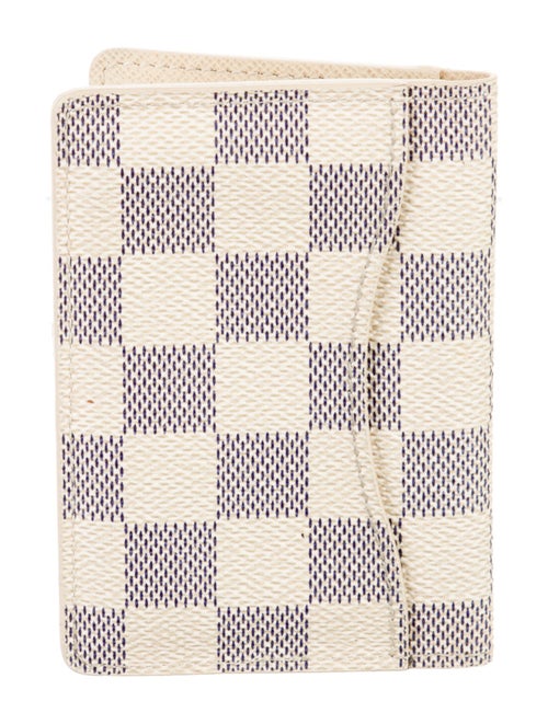 Louis Vuitton 2011 Damier Azur Pattern Pocket Organizer