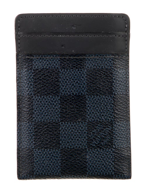 Louis Vuitton Damier Ebene Pattern Coated Canvas Card Case