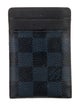 Louis Vuitton Damier Ebene Pattern Coated Canvas Card Case