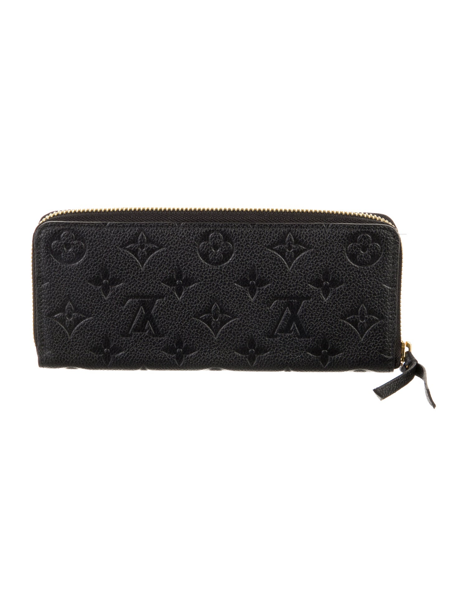 Louis Vuitton LV Monogram Empreinte Leather Zippy Wallet