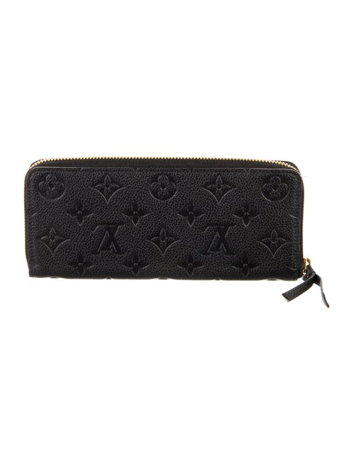 Louis Vuitton LV Monogram Empreinte Leather Zippy Wallet