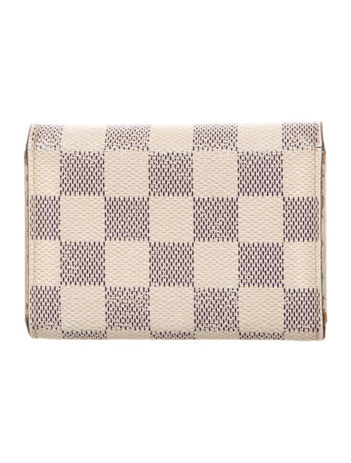 Louis Vuitton 2019 Damier Azur Pattern Rosalie Coin Purse