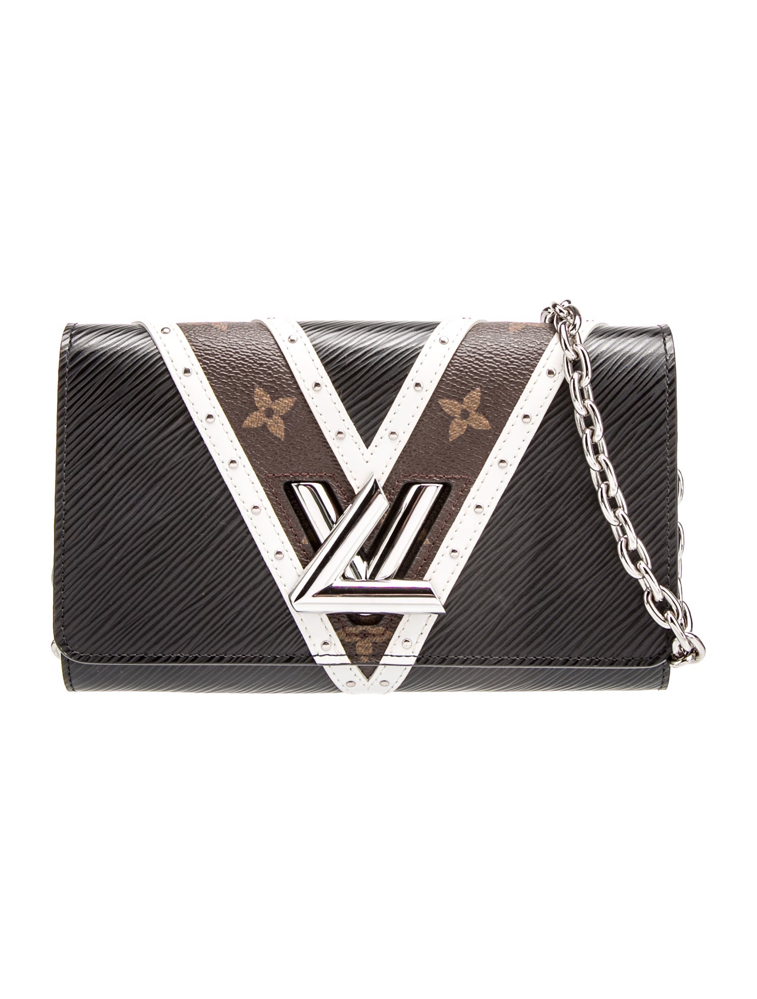 Louis Vuitton LV Monogram Twist Wallet on Chain