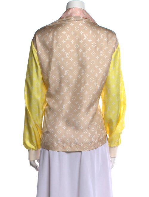 Louis Vuitton 2022 Silk Button-Up Top