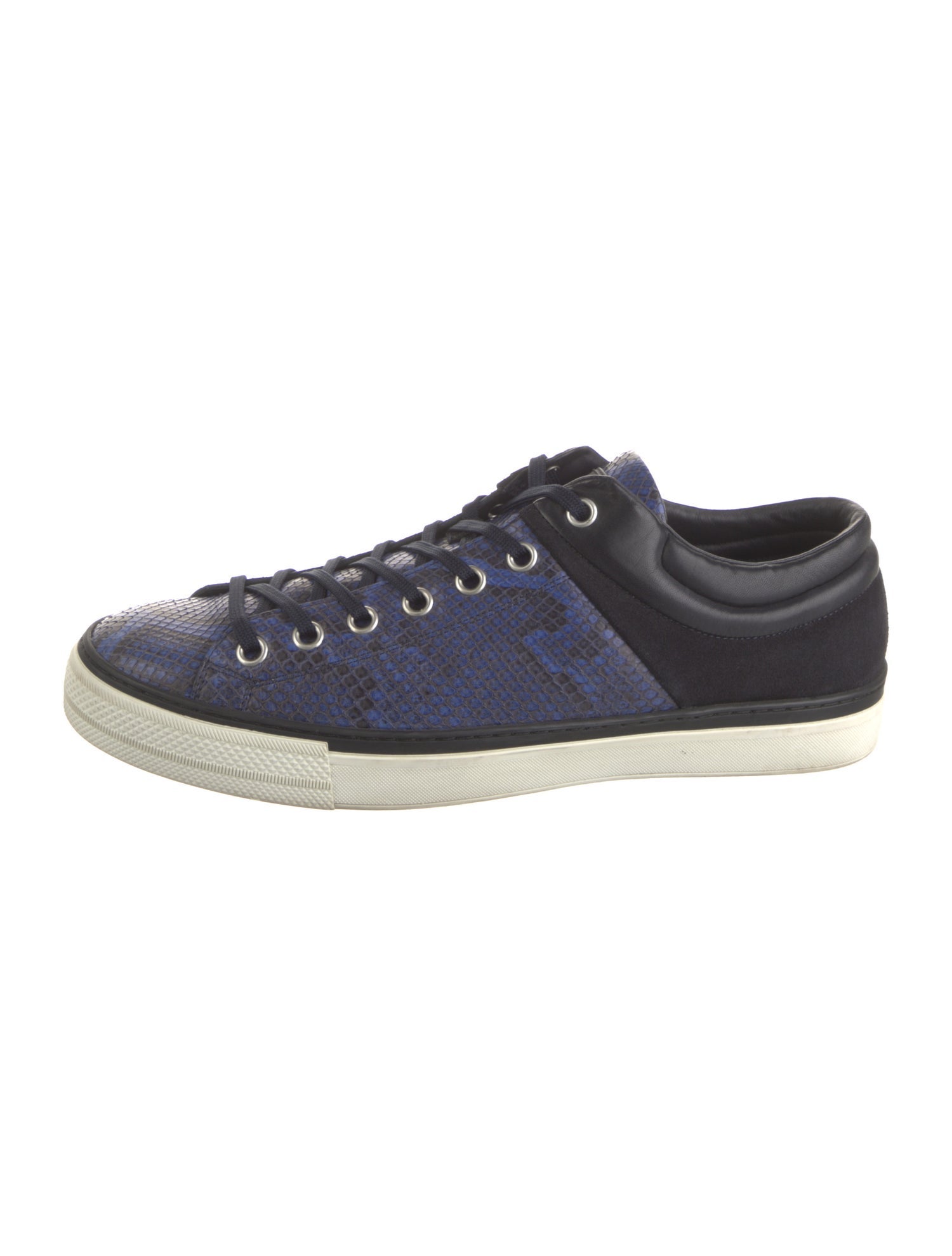 Louis Vuitton Damier Cobalt Snakeskin Sneakers