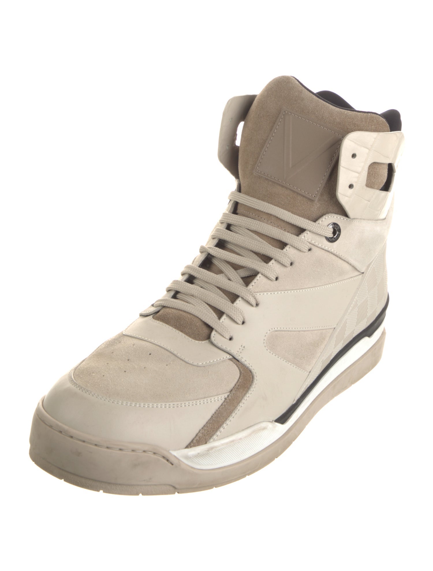 Louis Vuitton 2015 Damier Azur Pattern Sneakers