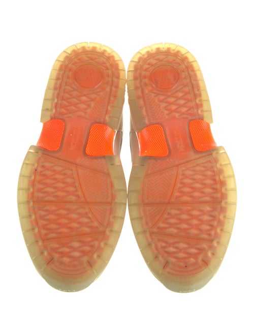 Louis Vuitton Leather Printed Sneakers