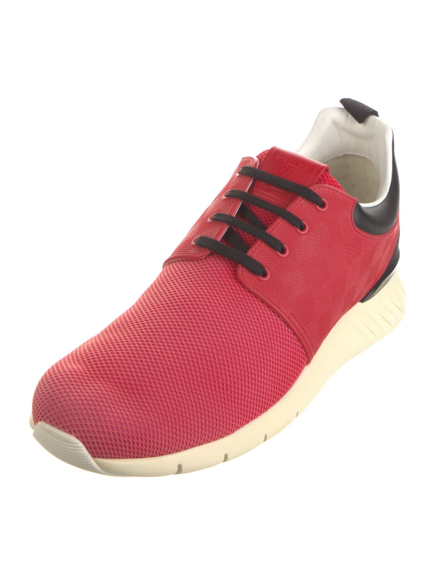 Louis Vuitton 2016 Damier Ebene Pattern Sneakers