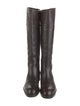Louis Vuitton LV Monogram Leather Riding Boots