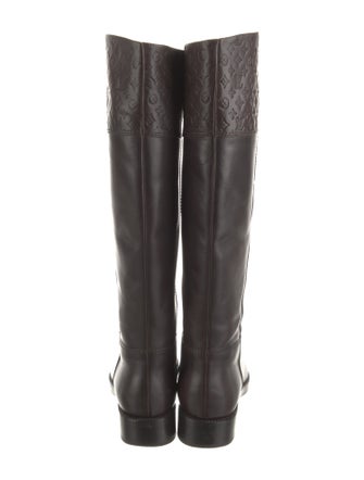 Louis Vuitton LV Monogram Leather Riding Boots