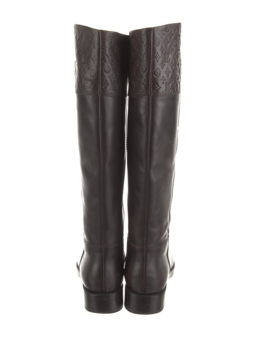Louis Vuitton LV Monogram Leather Riding Boots
