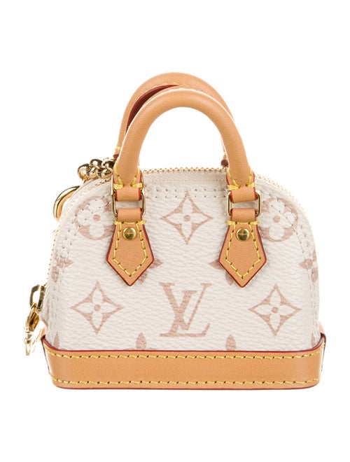Louis Vuitton Monogram Dune Micro Alma Bag Charm