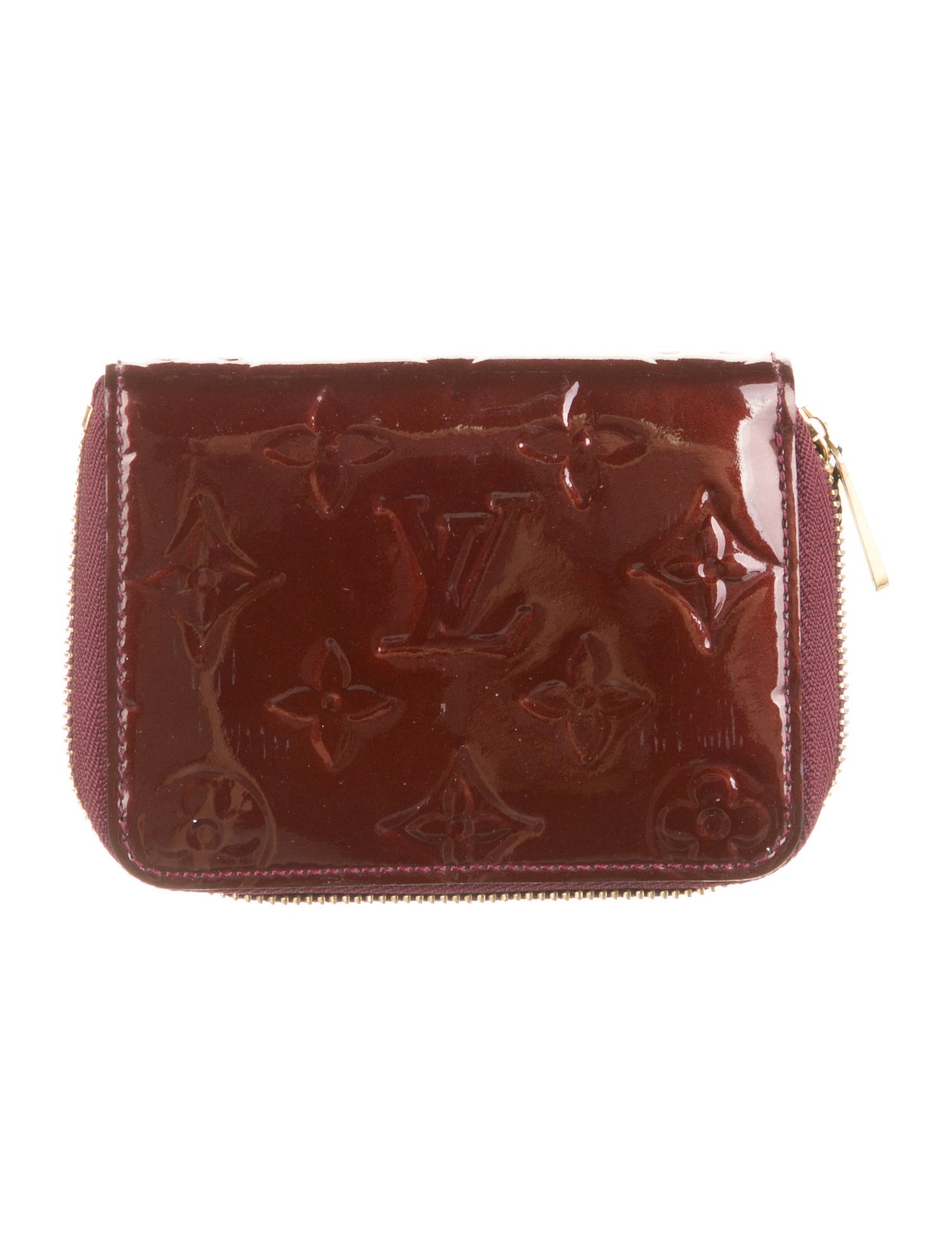 Louis Vuitton Monogram Vernis Vernis Patent Leather Zippy Coin Purse
