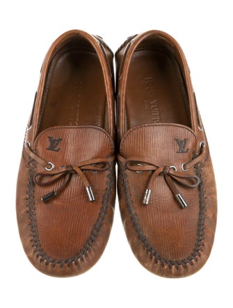 Louis Vuitton Leather Bow Accents Drivers