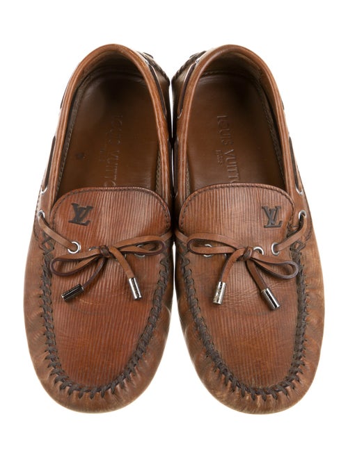 Louis Vuitton Leather Bow Accents Drivers