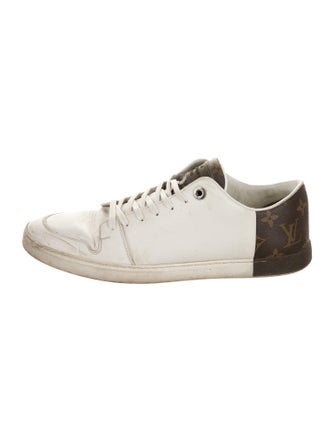 Louis Vuitton Monogram Pattern Leather Sneakers