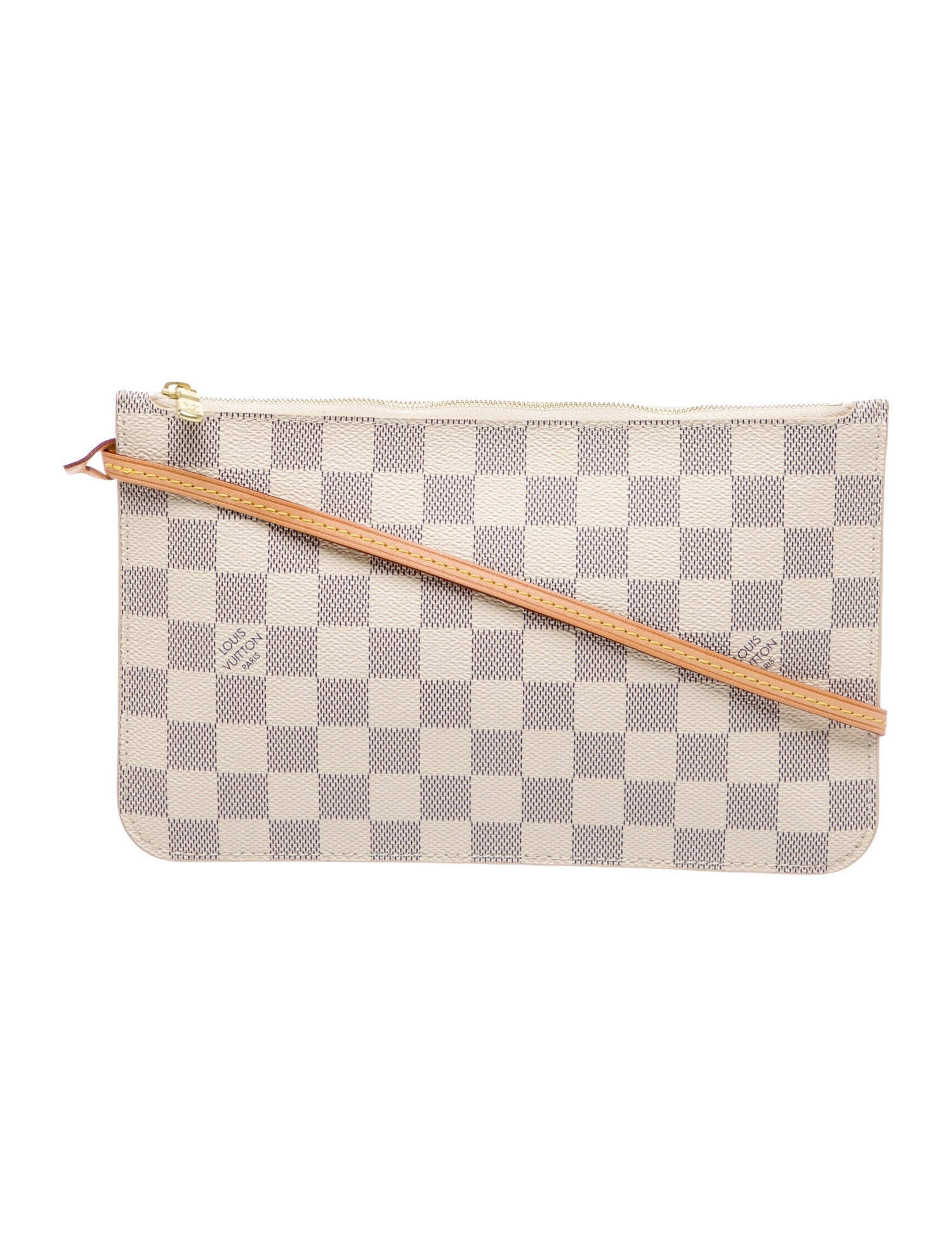 Louis Vuitton Damier Azur Neverfull Pouch