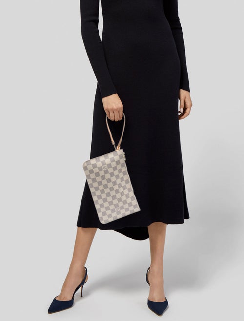 Louis Vuitton Damier Azur Neverfull Pouch