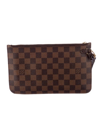 Louis Vuitton Damier Ebene Neverfull Pouch