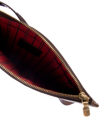 Louis Vuitton Damier Ebene Neverfull Pouch