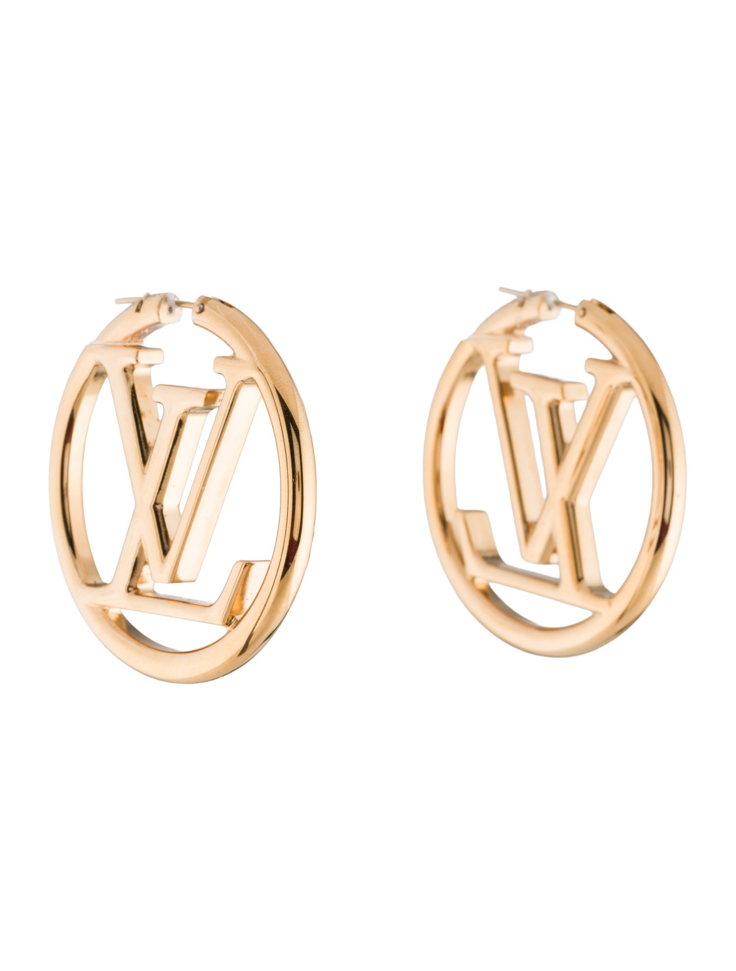 Louis Vuitton Louise Hoop GM Earrings