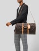 Louis Vuitton Monogram Keepall Bandouliere 50 Duffle Bag