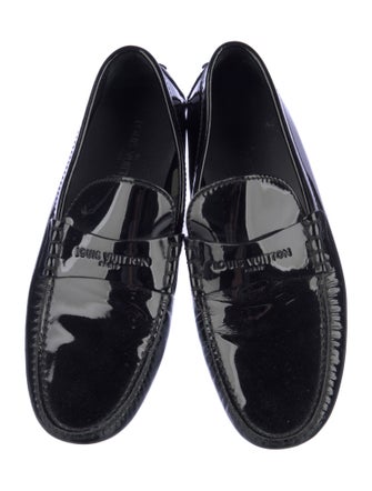 Louis Vuitton LV Monogram Patent Leather Drivers