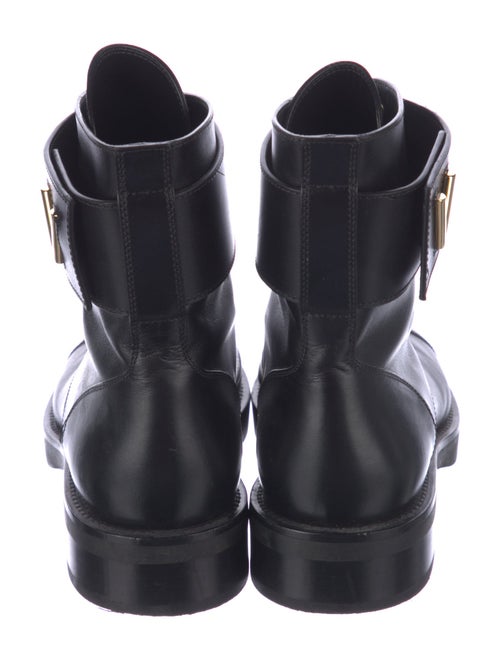 Louis Vuitton Leather Combat Boots