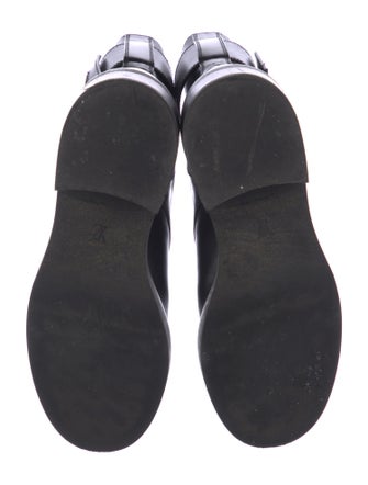 Louis Vuitton Leather Combat Boots