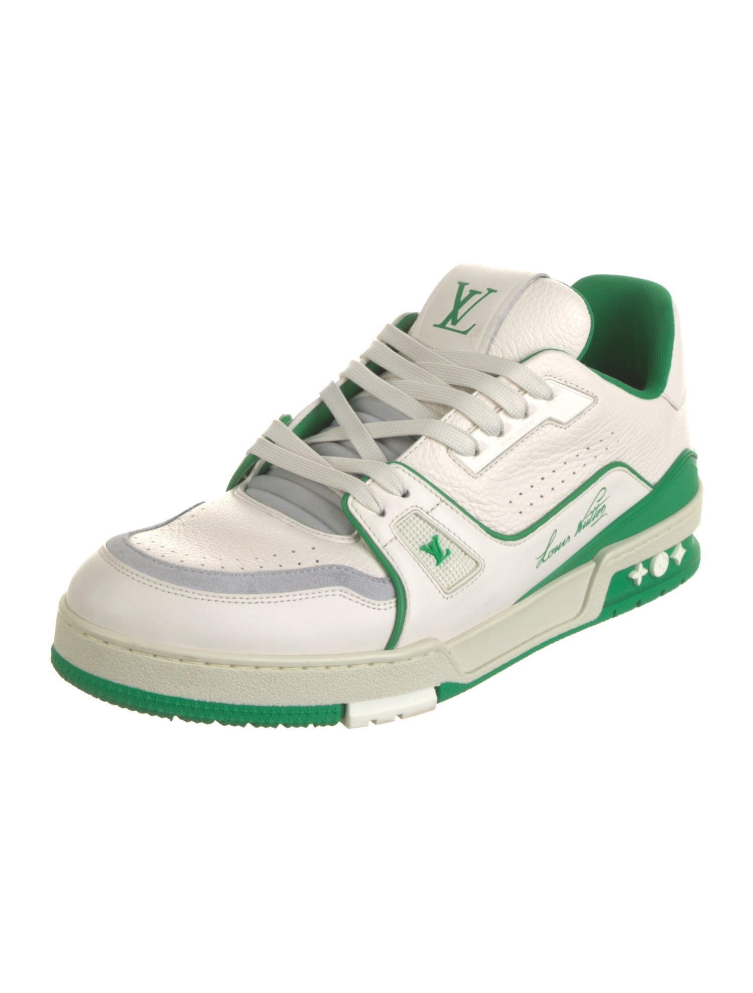 Louis Vuitton LV Monogram Leather Athletic Sneakers