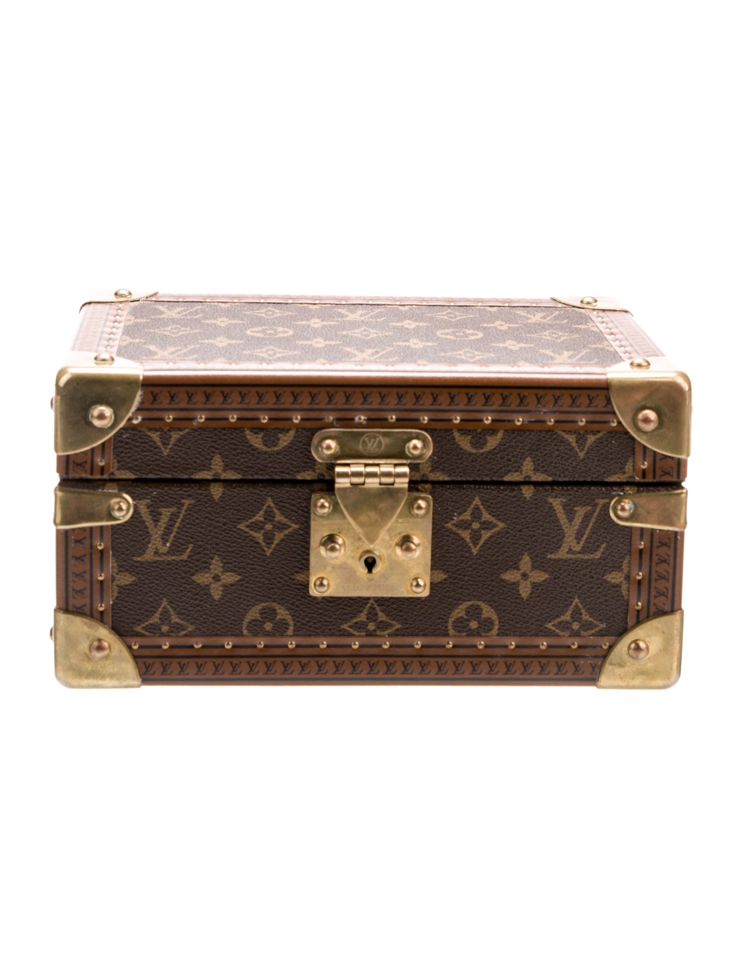 Louis Vuitton Monogram Coffret Tresor Jewelry Trunk