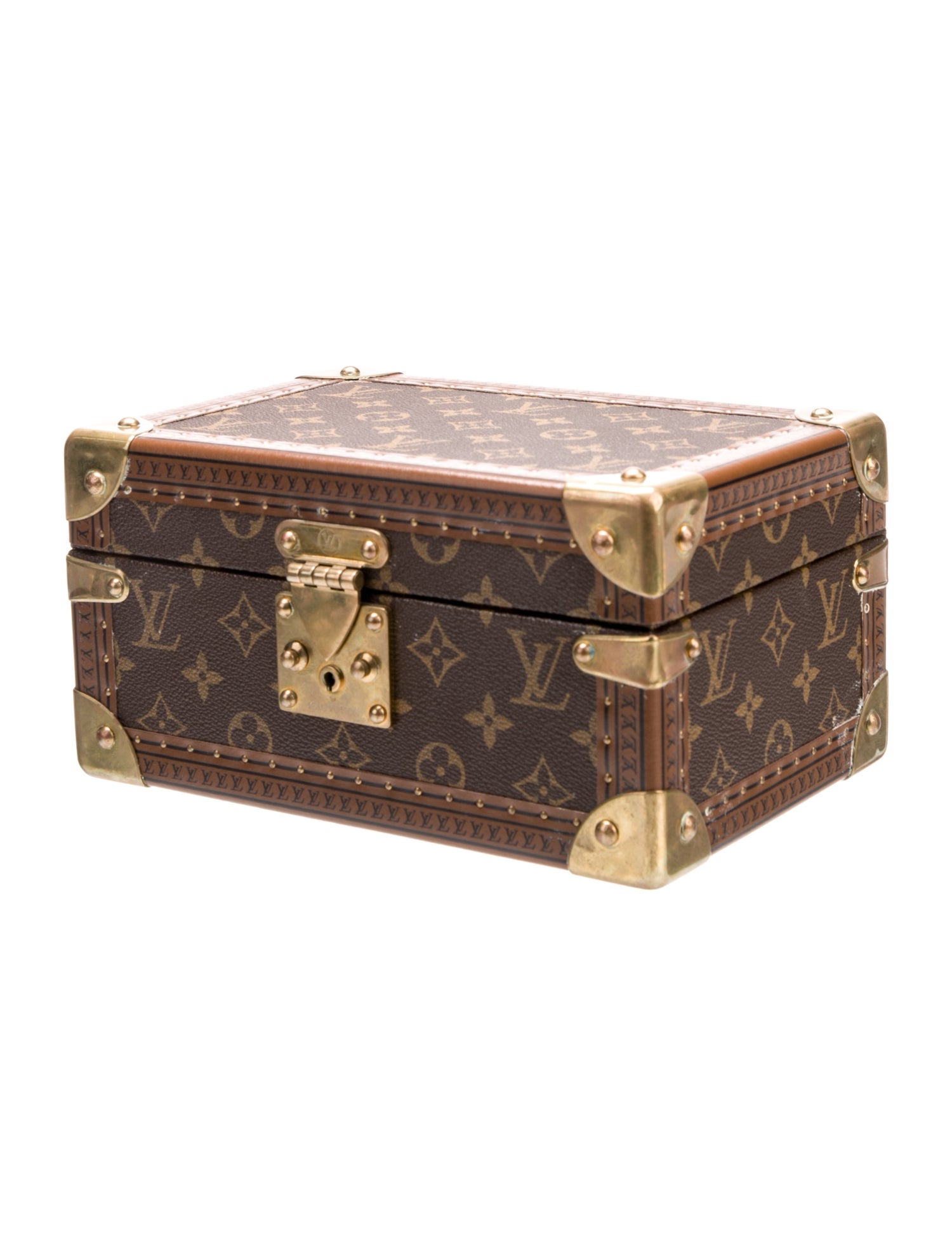 Louis Vuitton Monogram Coffret Tresor Jewelry Trunk