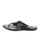 Louis Vuitton LV Monogram Patent Leather Slides