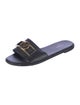 Louis Vuitton Monogram Pattern Leather Slides