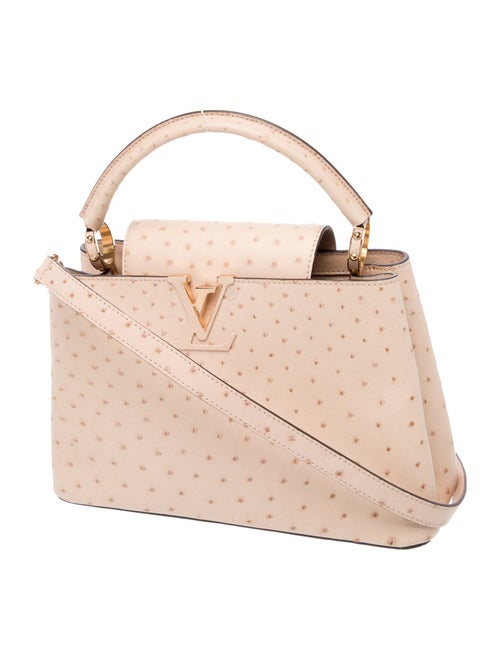 Louis Vuitton Ostrich Capucines PM