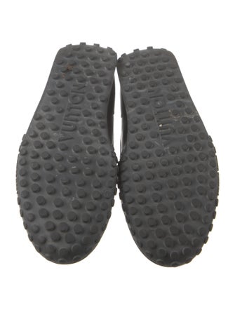 Louis Vuitton Monogram Eclipse Leather Drivers