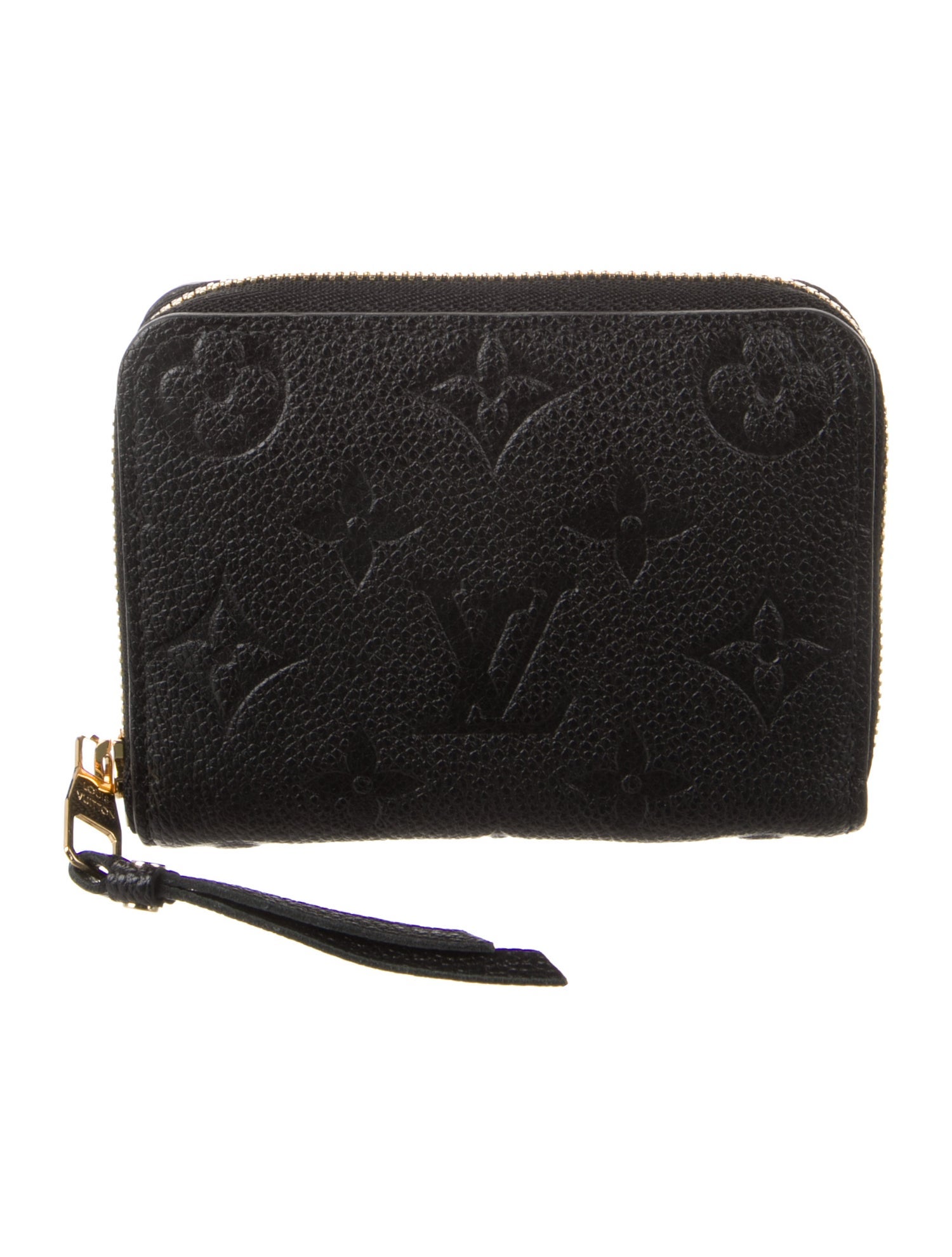 Louis Vuitton LV Monogram Empreinte Leather Zippy Coin Purse