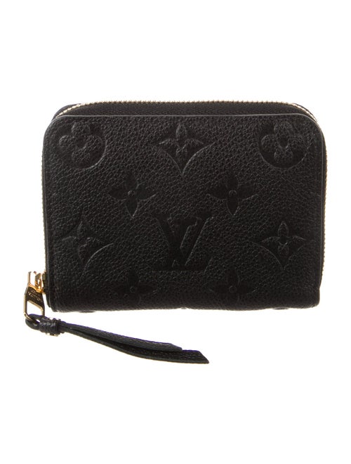 Louis Vuitton LV Monogram Empreinte Leather Zippy Coin Purse
