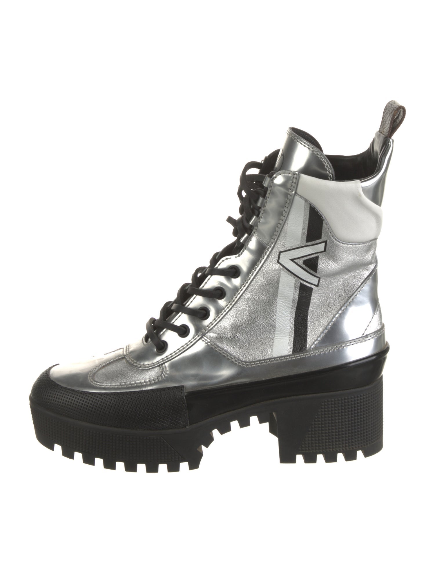 Louis Vuitton 2017 Leather Combat Boots